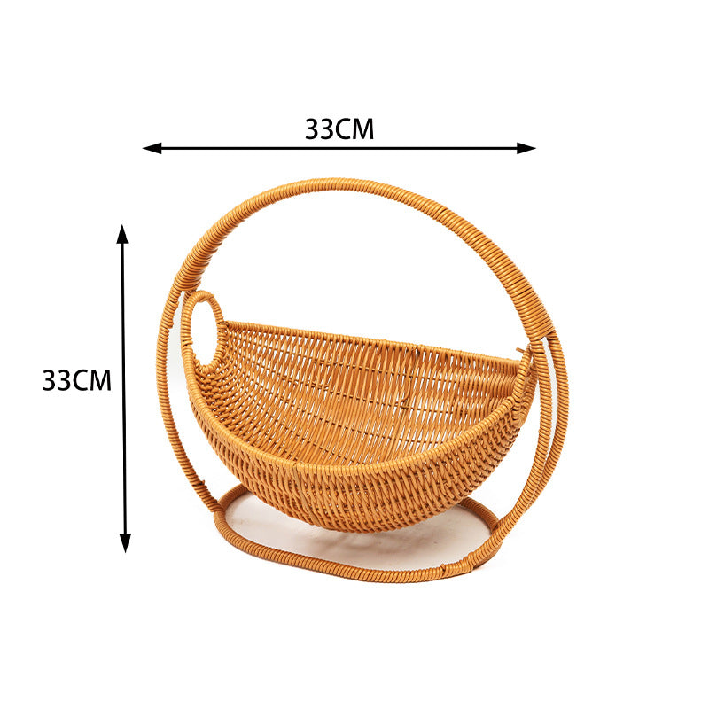 Decorative Woven Basket Small | High & Bury