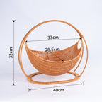 Decorative Woven Basket Small | High & Bury