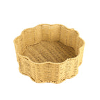 Decorative Woven Basket White | High & Bury