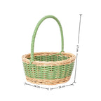 Decorative Woven Flower Basket | High & Bury