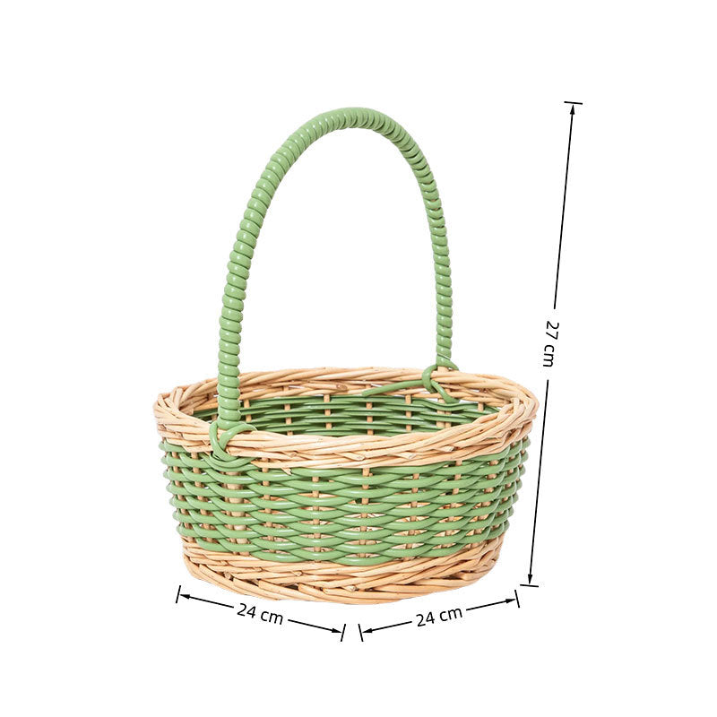 Decorative Woven Flower Basket No Match | High & Bury