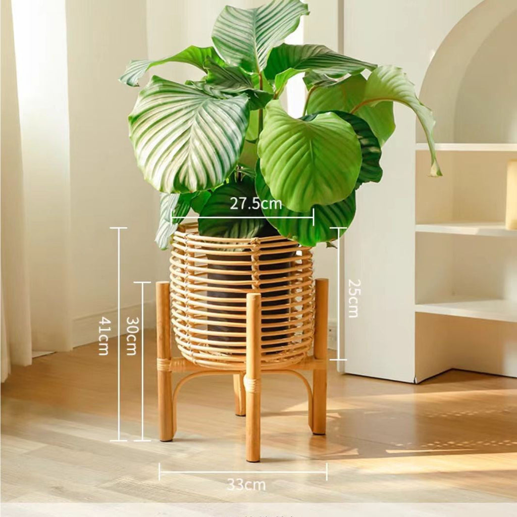 Decorative Woven Flower Planters | High & Bury