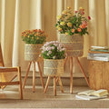 Decorative Woven Flower Planters | High & Bury
