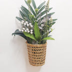 Decorative Woven Hanging Planter | High & Bury
