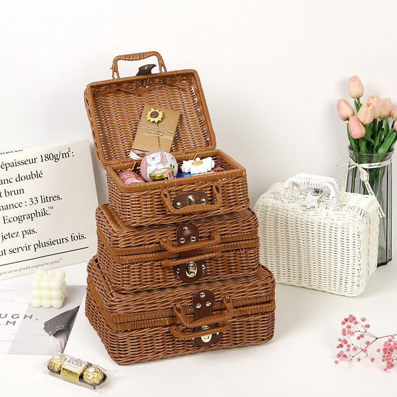 Decorative Woven Keepsake Box | High & Bury