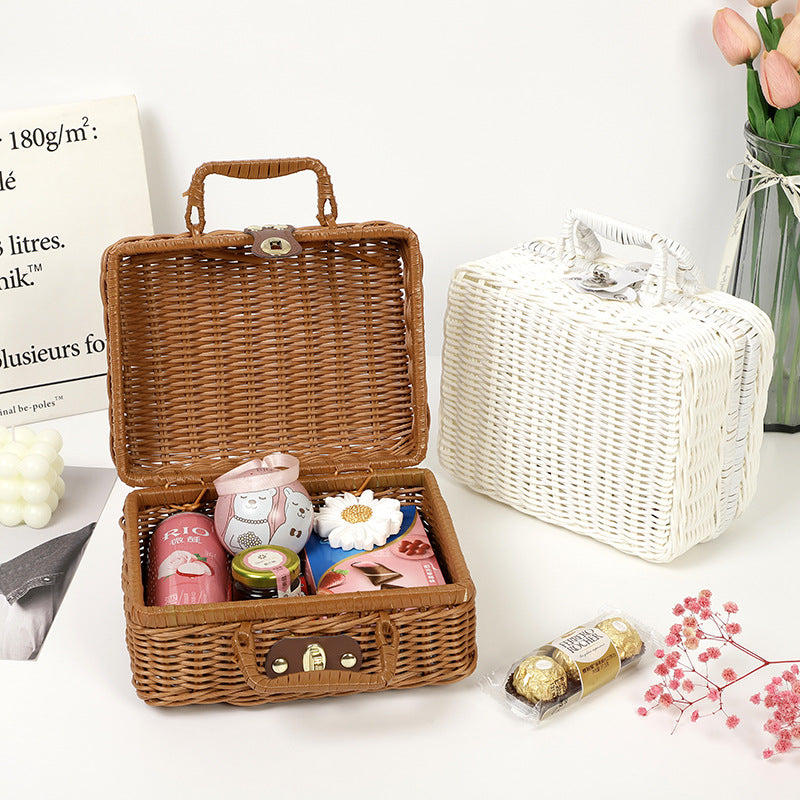 Decorative Woven Keepsake Box | High & Bury