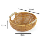 Decorative Woven Living Room Basket | High & Bury