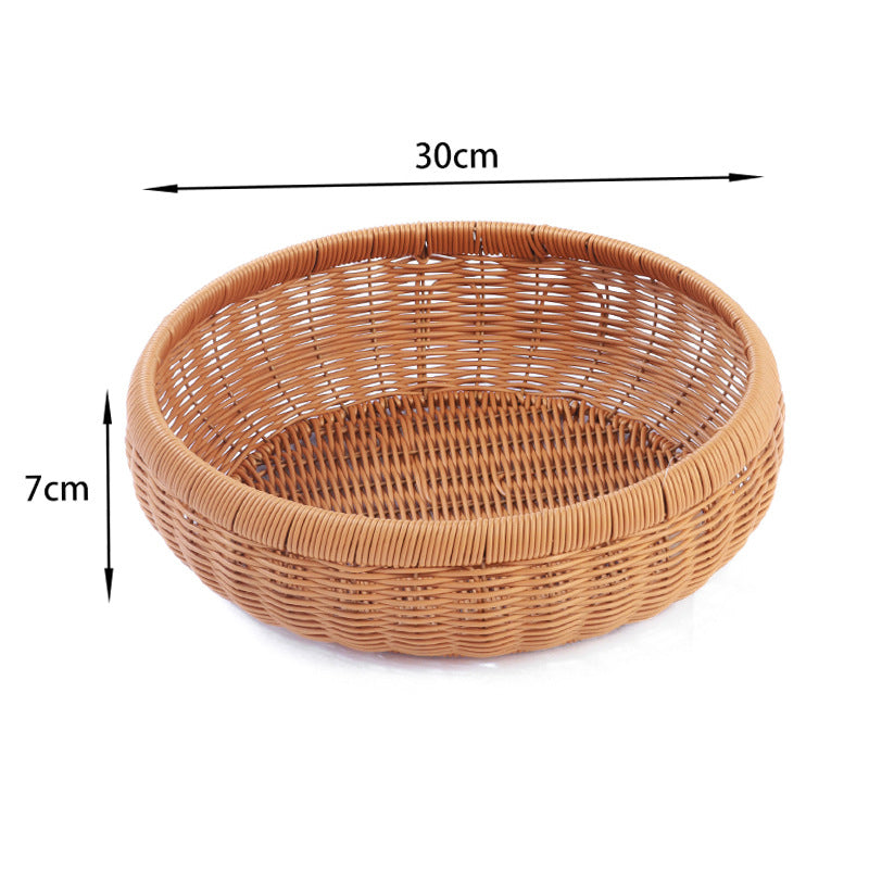 Decorative Woven Living Room Basket | High & Bury