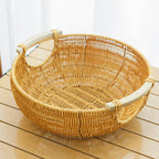 Decorative Woven Living Room Basket | High & Bury