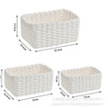 Decorative Woven Organizer Basket | High & Bury