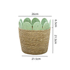 Decorative Woven Planter | High & Bury
