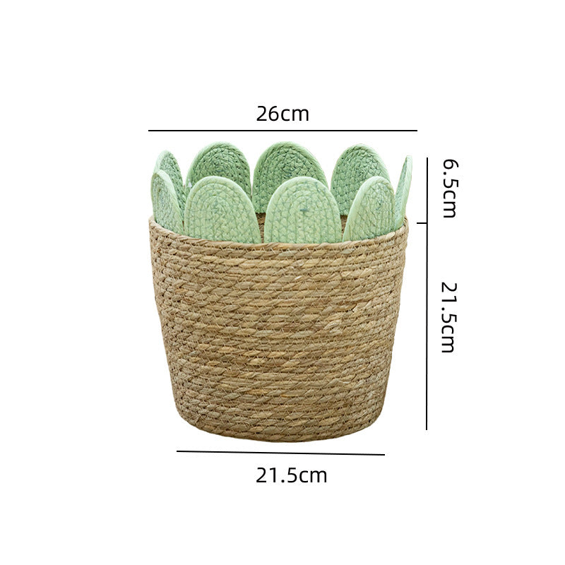 Decorative Woven Planter | High & Bury