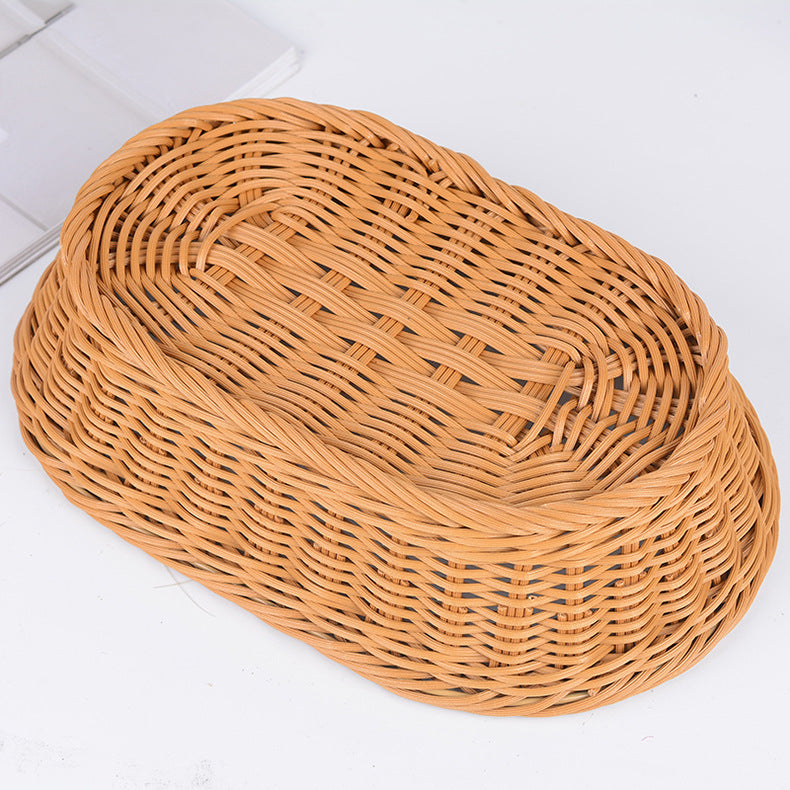 Decorative Woven Serving Basket | High & Bury