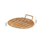 Decorative Woven Serving Bowl | High & Bury