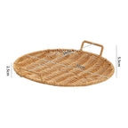 Decorative Woven Serving Bowl | High & Bury