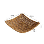 Decorative Woven Serving Bowl | High & Bury