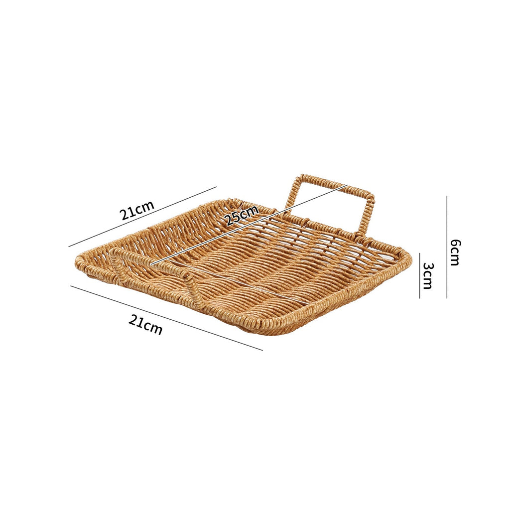 Decorative Woven Serving Bowl | High & Bury