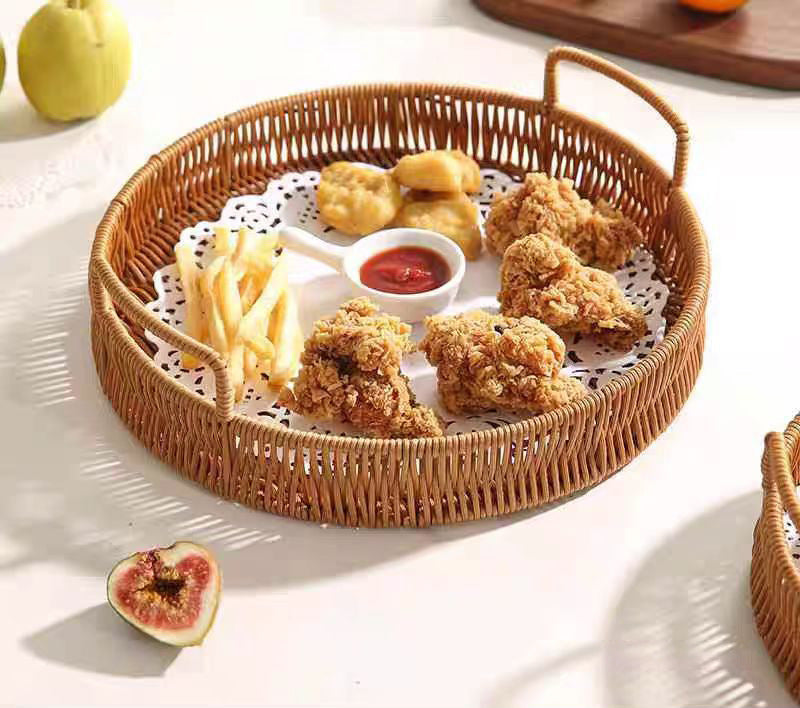 Decorative Woven Serving | High & Bury