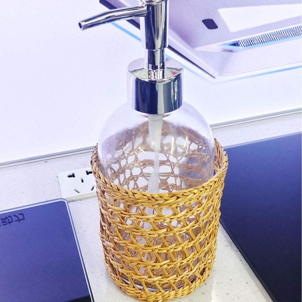Decorative Woven Soap Dispenser | High & Bury