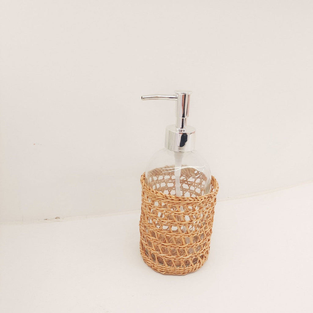 Decorative Woven Soap Dispenser | High & Bury