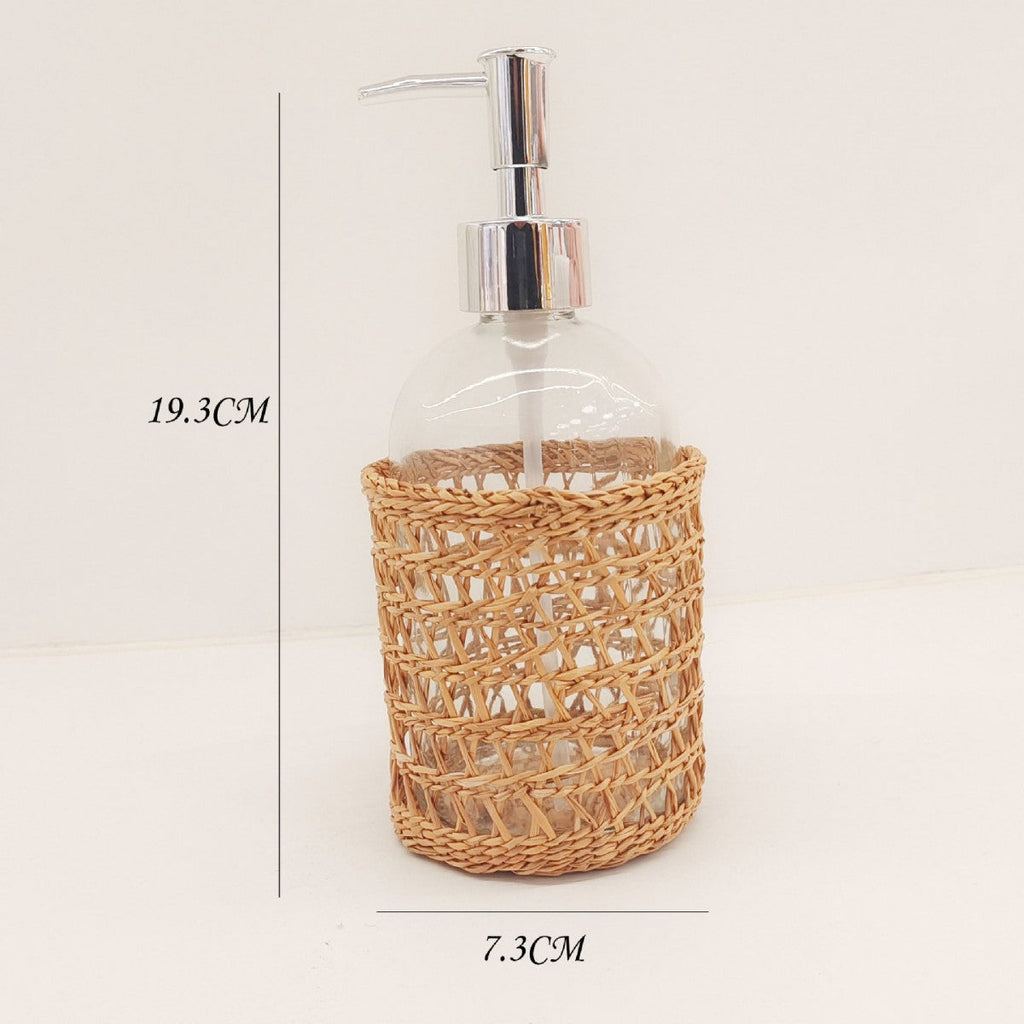 Decorative Woven Soap Dispenser | High & Bury