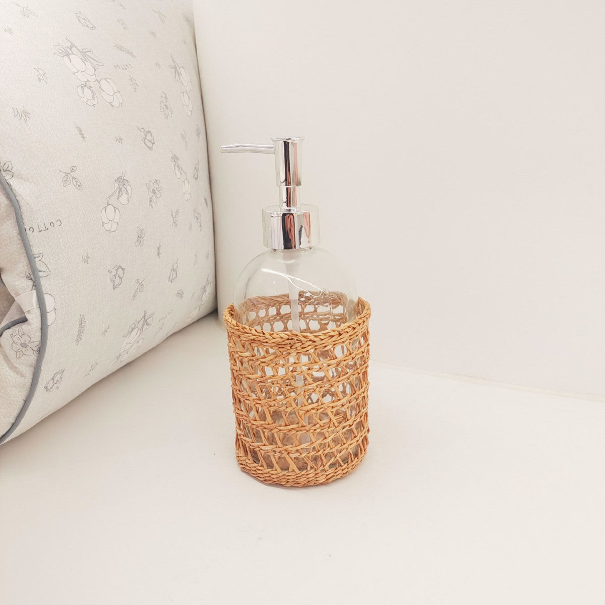Decorative Woven Soap Dispenser | High & Bury