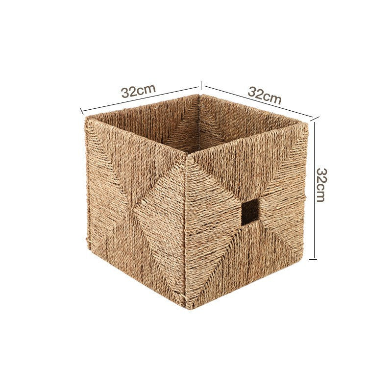 Decorative Woven Storage Basket Model H5Dz | High & Bury