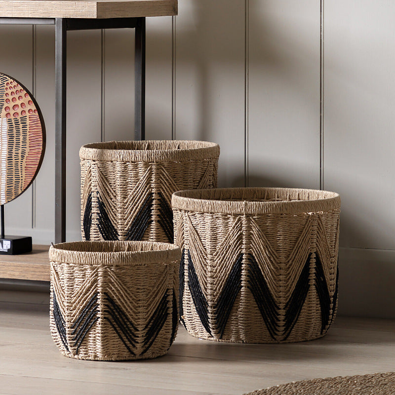 Decorative Woven Storage Baskets | High & Bury