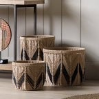 Decorative Woven Storage Baskets | High & Bury