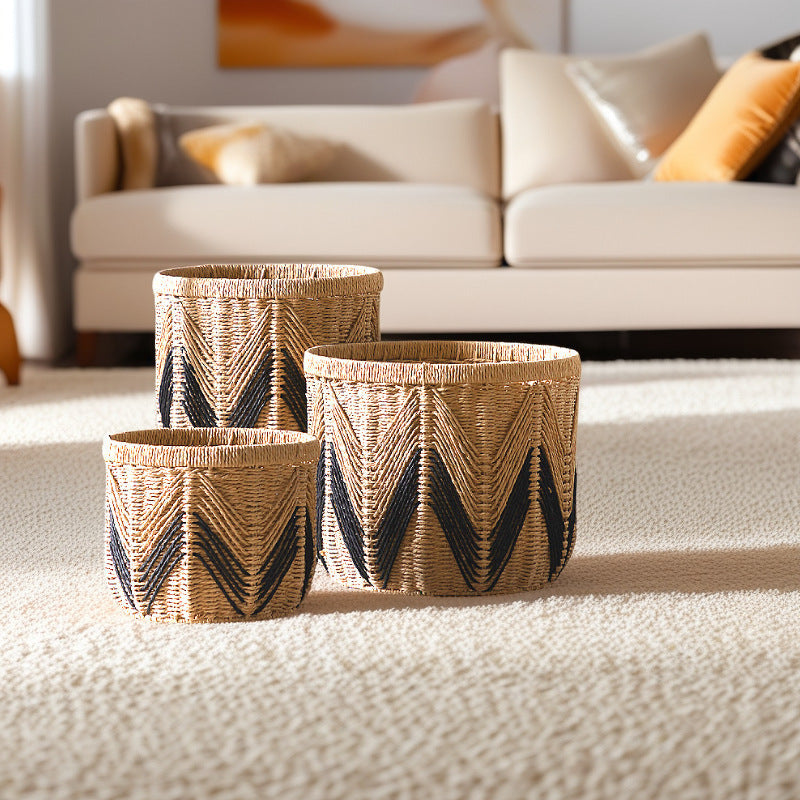 Decorative Woven Storage Baskets | High & Bury