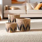 Decorative Woven Storage Baskets | High & Bury