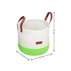 Decorative Woven Storage Bin | High & Bury