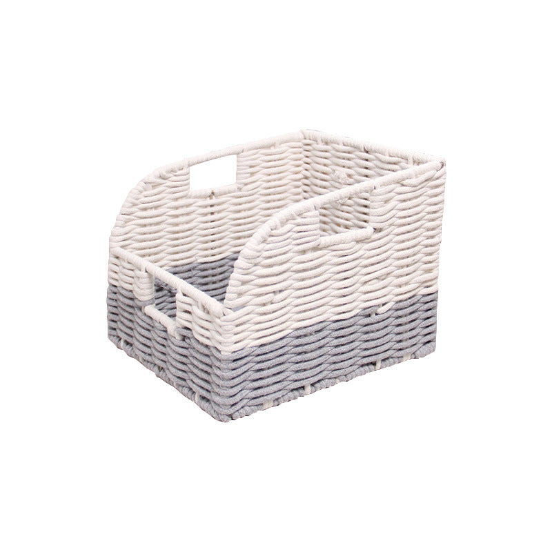 Decorative Woven Storage Cube | High & Bury