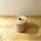 Decorative Woven Tissue Box Cover | High & Bury