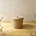 Decorative Woven Tissue Box Cover | High & Bury