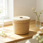 Decorative Woven Tissue Box Cover | High & Bury