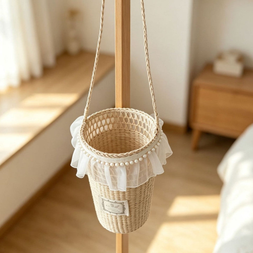 Decorative Woven Wall Planter | High & Bury