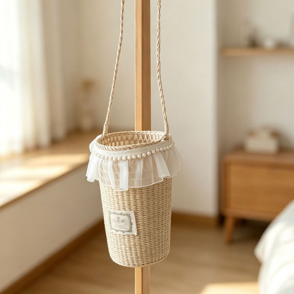 Decorative Woven Wall Planter | High & Bury
