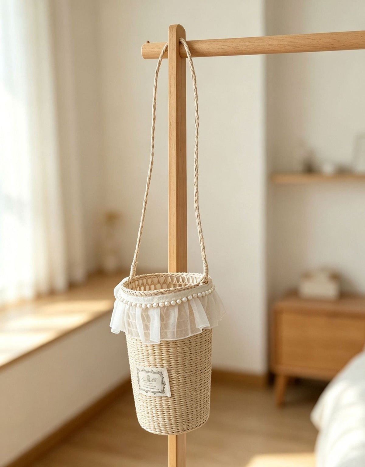 Decorative Woven Wall Planter | High & Bury