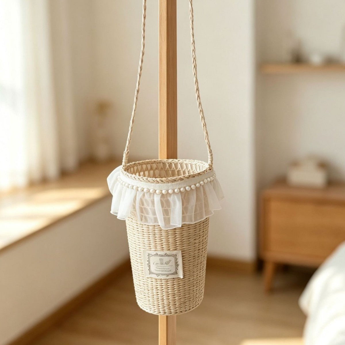 Decorative Woven Wall Planter | High & Bury