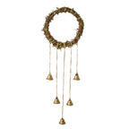 Decorative Wreath with Hanging Bells | High & Bury