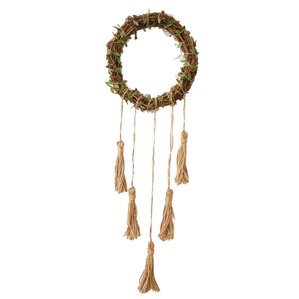 Decorative Wreath with Hanging Bells | High & Bury