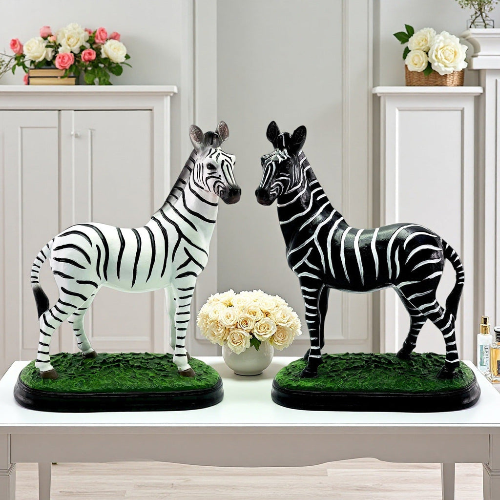 Decorative Zebra Figure | High & Bury