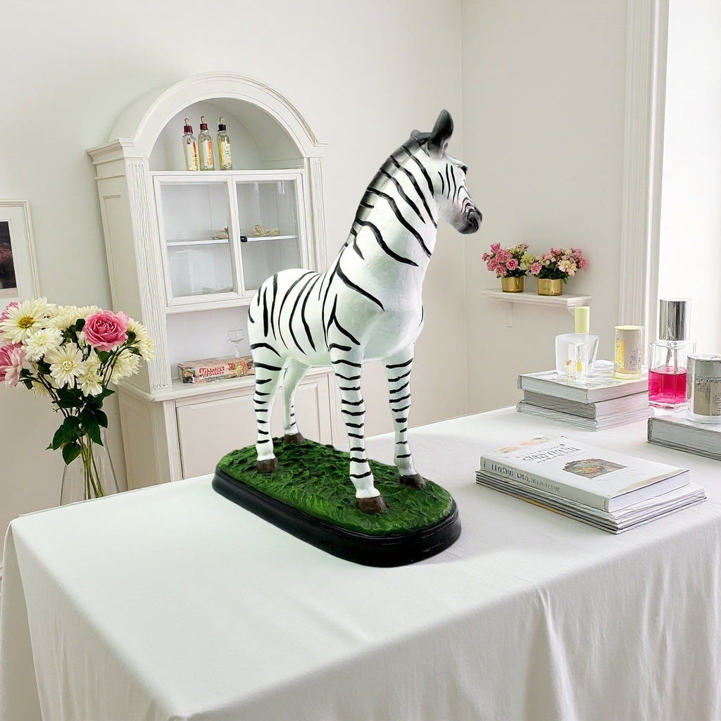 Decorative Zebra Figure | High & Bury