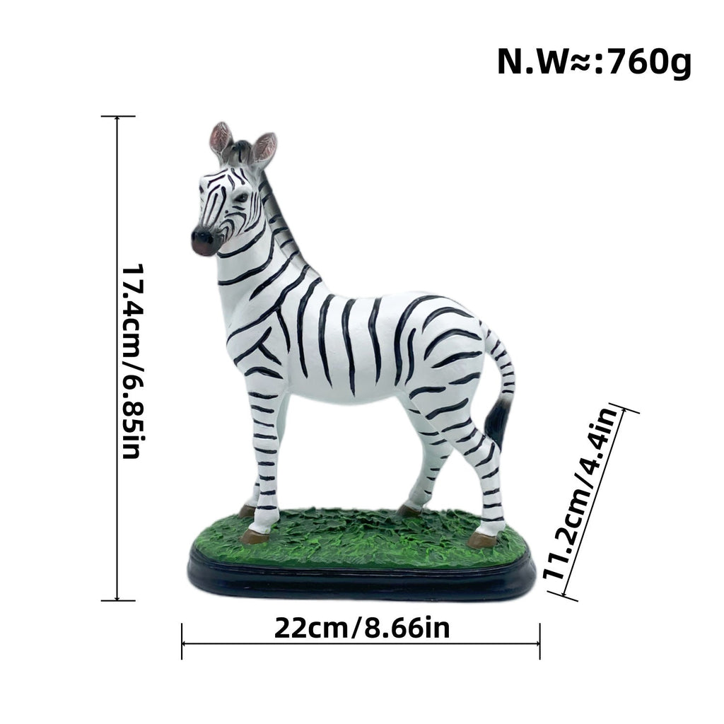Decorative Zebra Figure | High & Bury