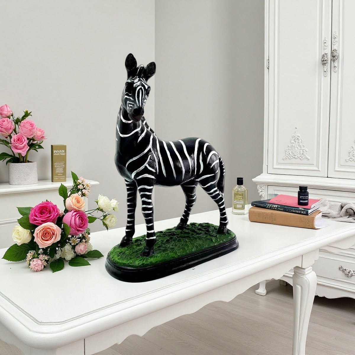Decorative Zebra Figure | High & Bury