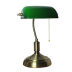 Desk Lamp Gold Turquoise | High & Bury