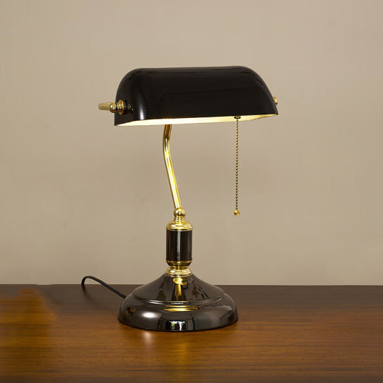 Desk Lamp Gold Turquoise | High & Bury