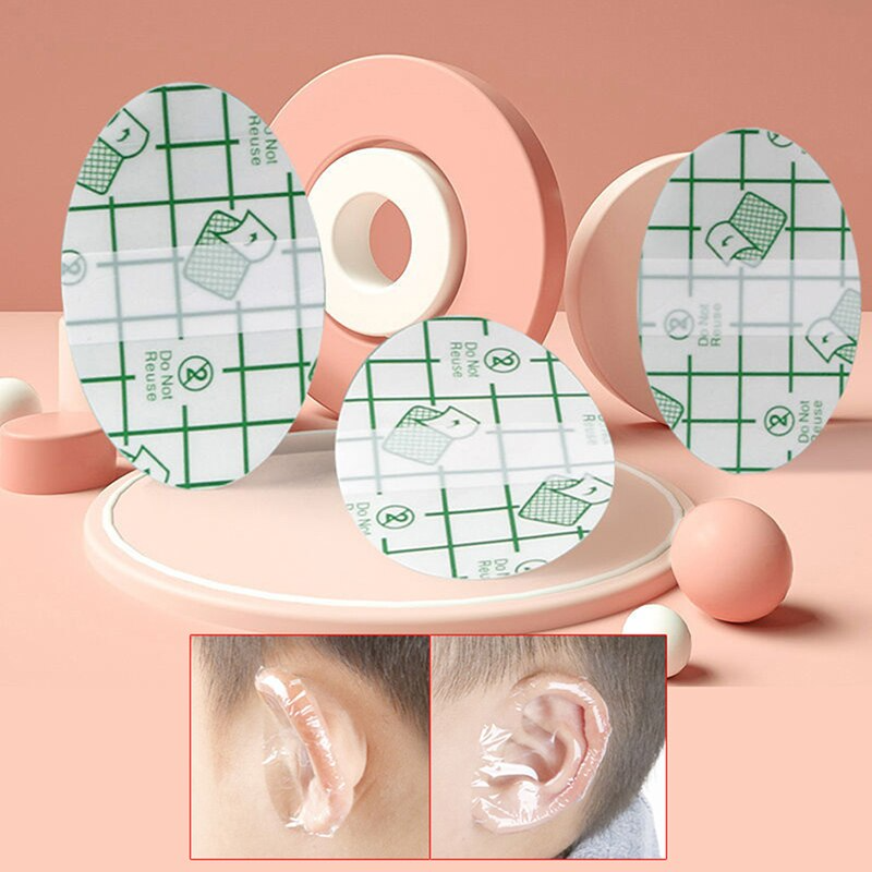 Disposable Waterproof Swimming Earplugs, Polyurethane, 4.4 × 6.8 cm, view 6