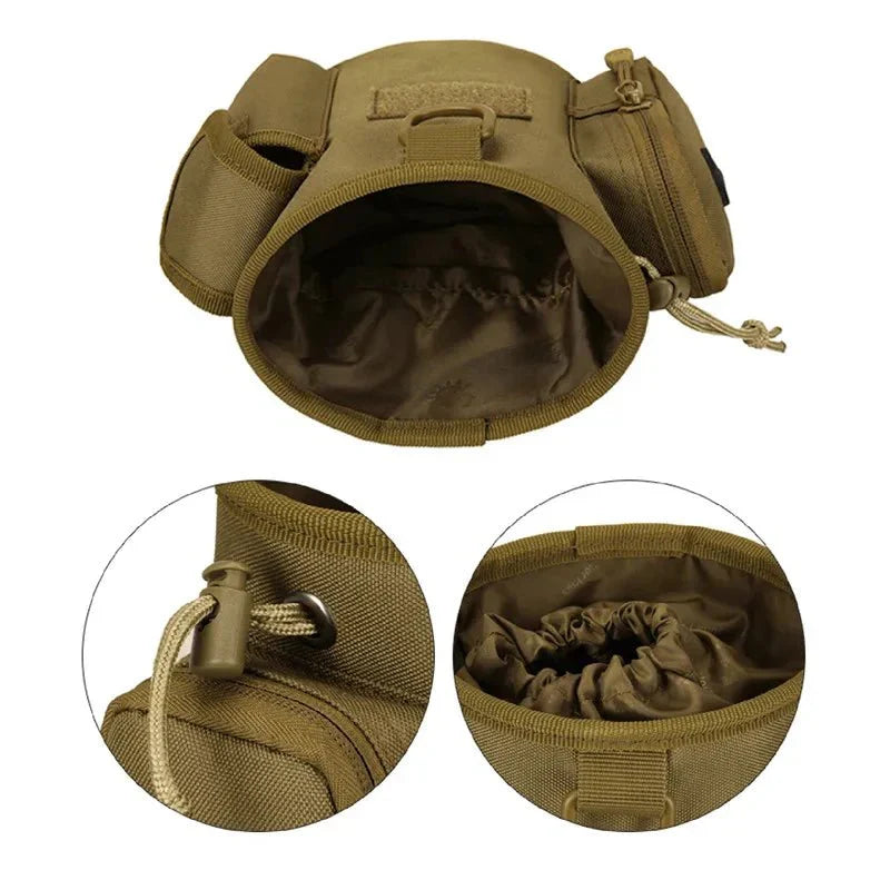 Dog Treat Pouch with Zipped Pockets for Walks and Training, view 9